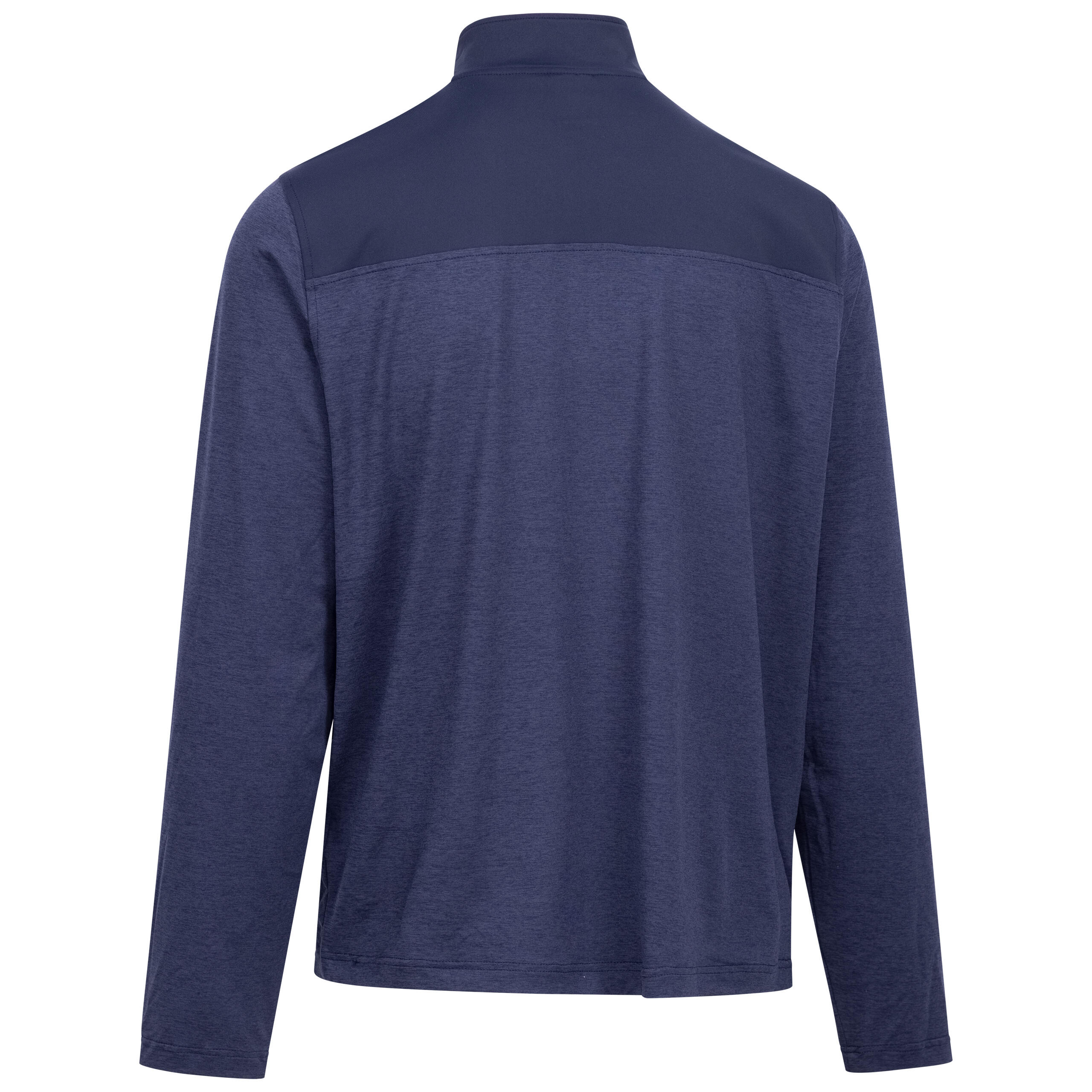 Mens 1/2 Zip Neck Antibacterial Wicking Quick Dry Long Sleeve Top - Lawrie 2/2