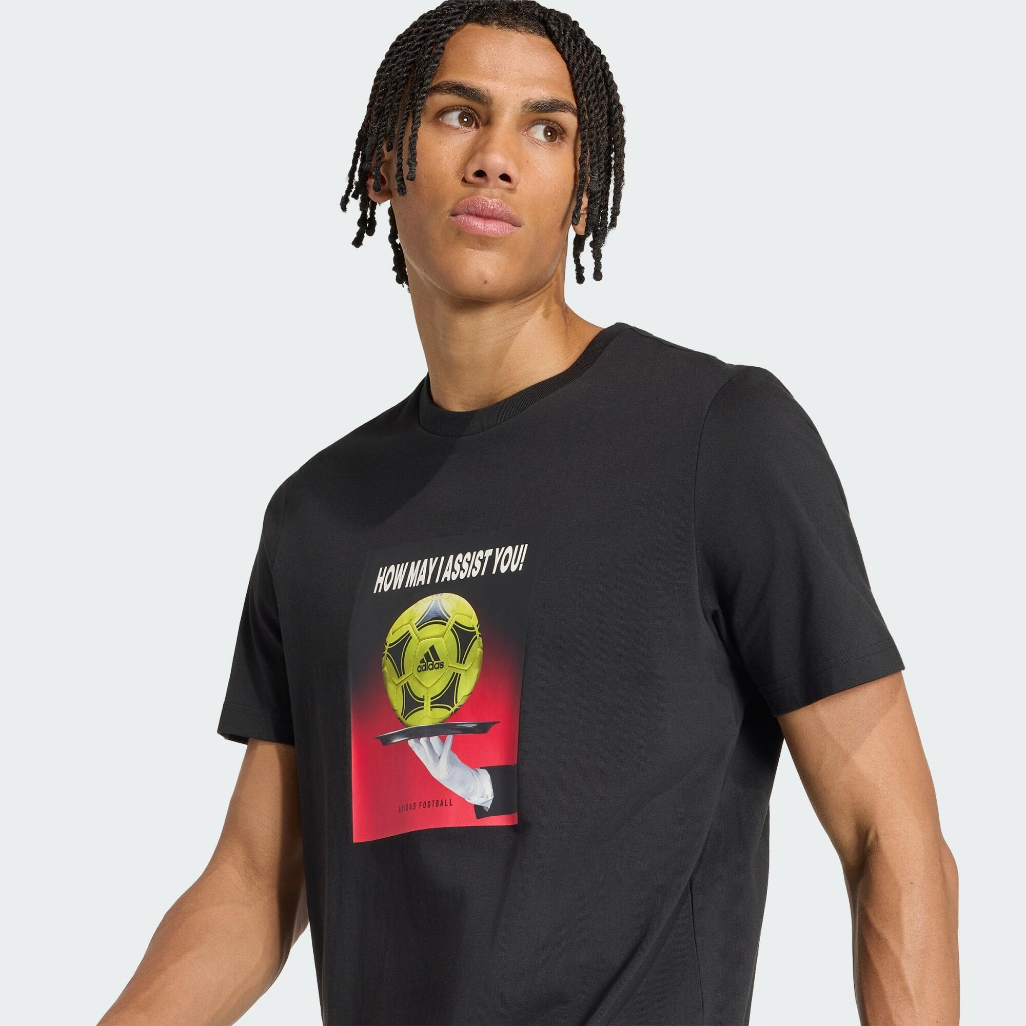 T-SHIRT GRAFICA FOOTBALL SLOGAN 4/5
