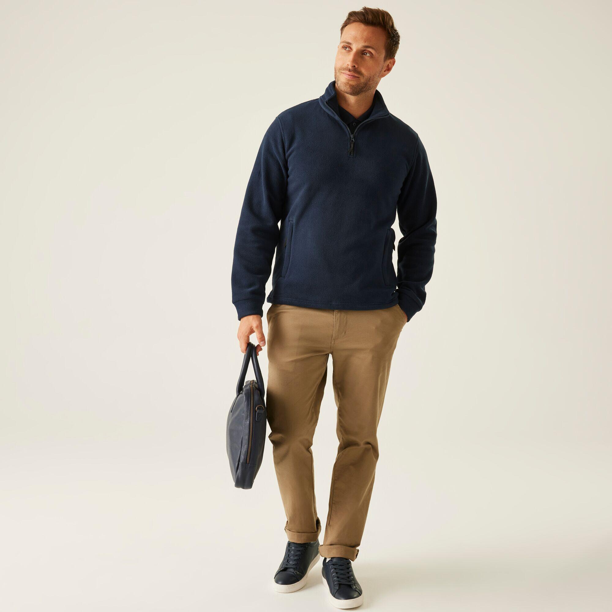 Mens Thor Overhead Half Zip Fleece 3/4