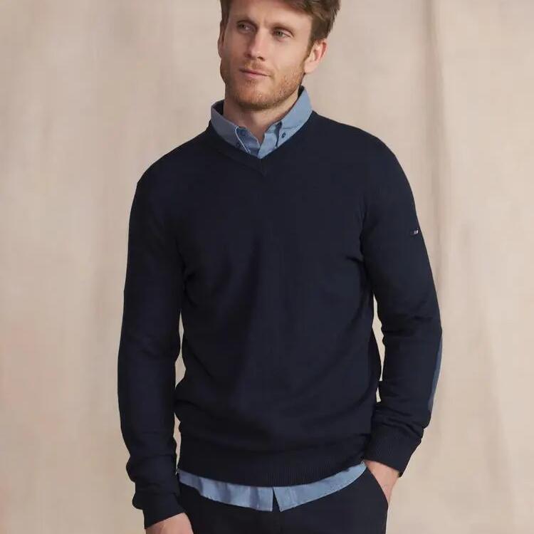 Men's TBS Granit Navy Jumper