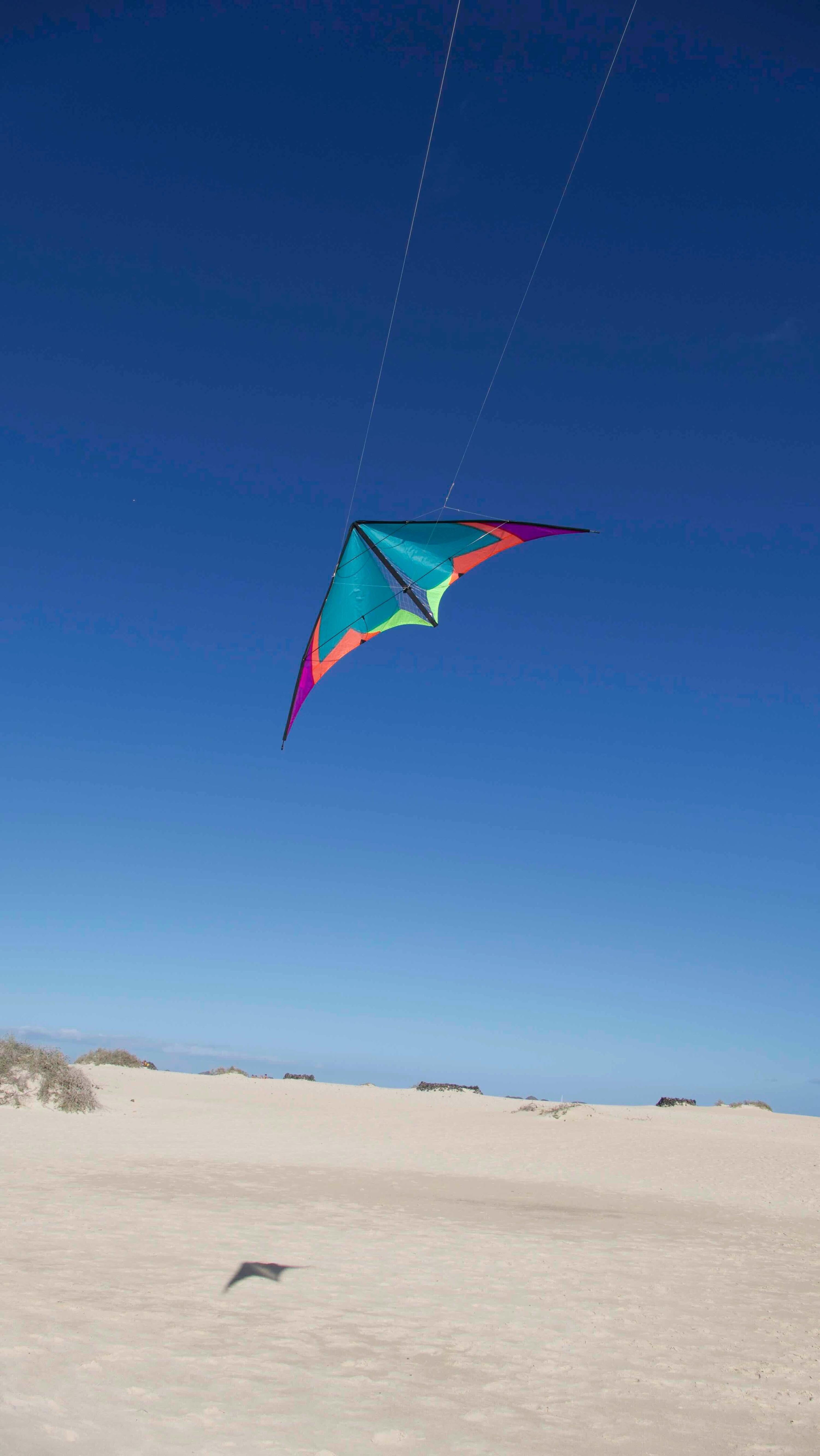 Stuntvlieger Spiderkites Elektra Mini Neon 20041-1 Groen 138 x 59 cm 2/5