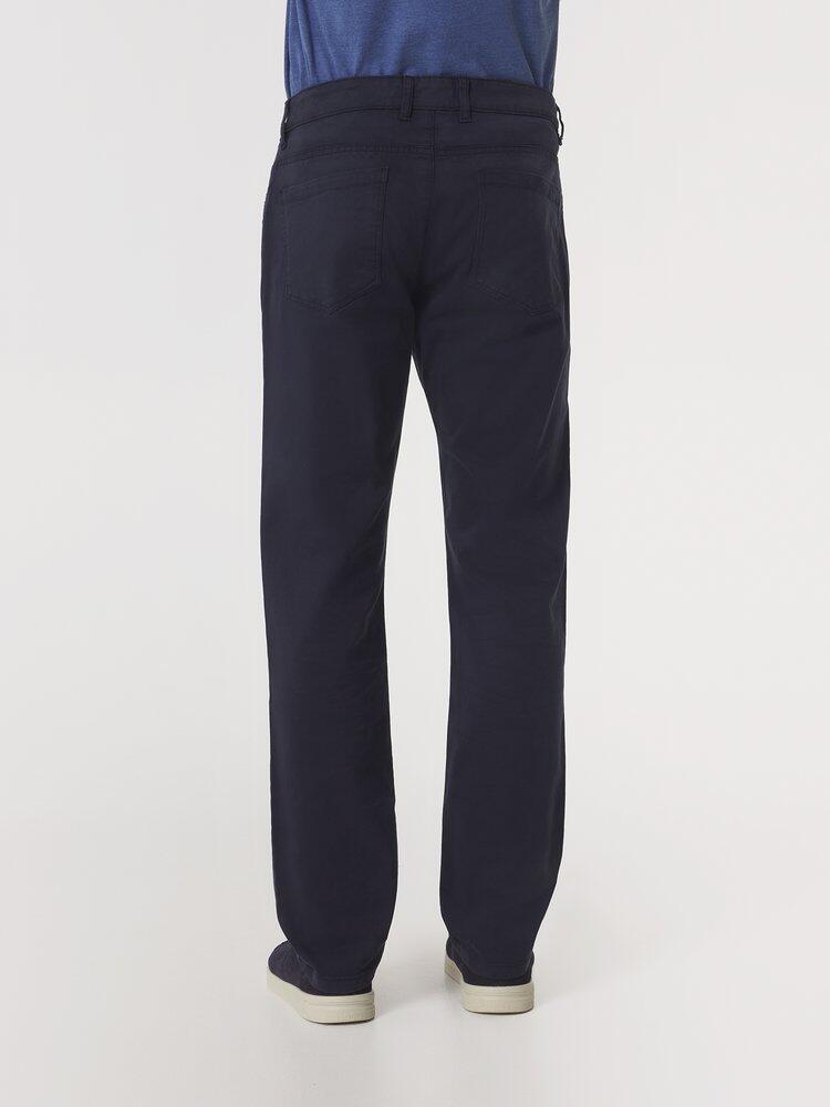 Pantalón Fluido Marino para Hombre TBS FILAO 2/4