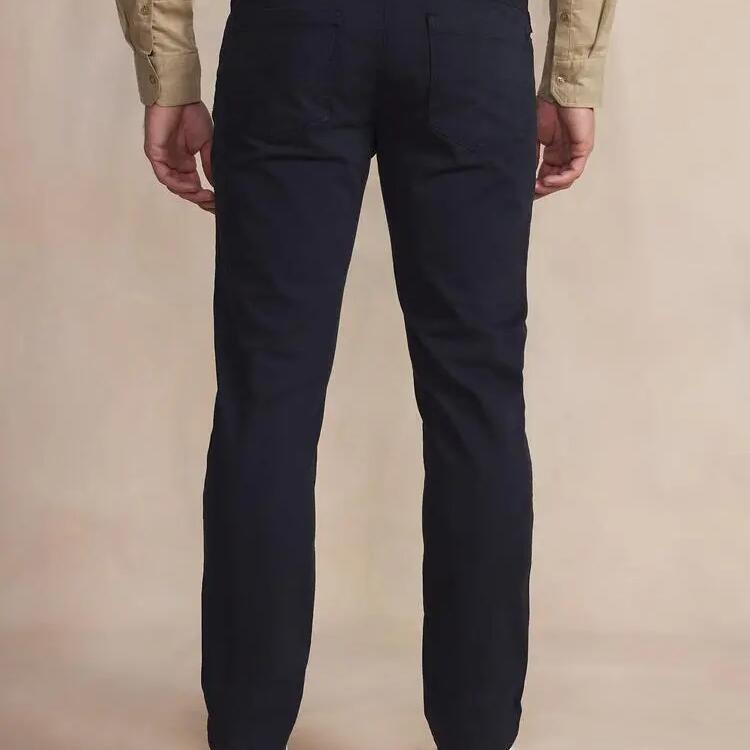 Men's TBS FILAO Navy Fluid Trousers