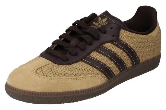 Zapatos adidas Samba OG Beige dorado/Marrón oscuro