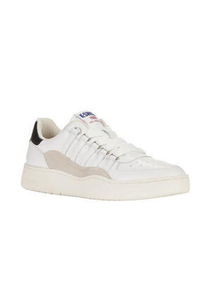 K-Swiss Herren Cannoncourt C LTH Sneaker 07254-967-M Vintage White/Black