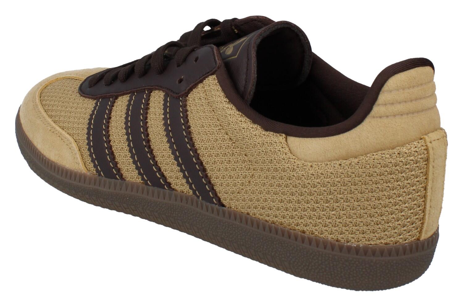 Zapatos adidas Samba OG Beige dorado/Marrón oscuro 2/6