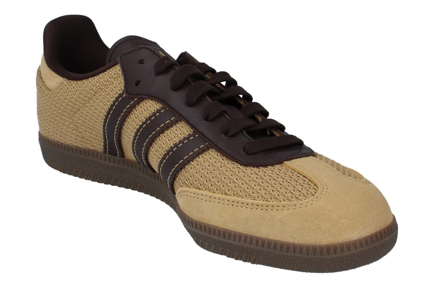 Zapatos adidas Samba OG Beige dorado/Marrón oscuro 4/6