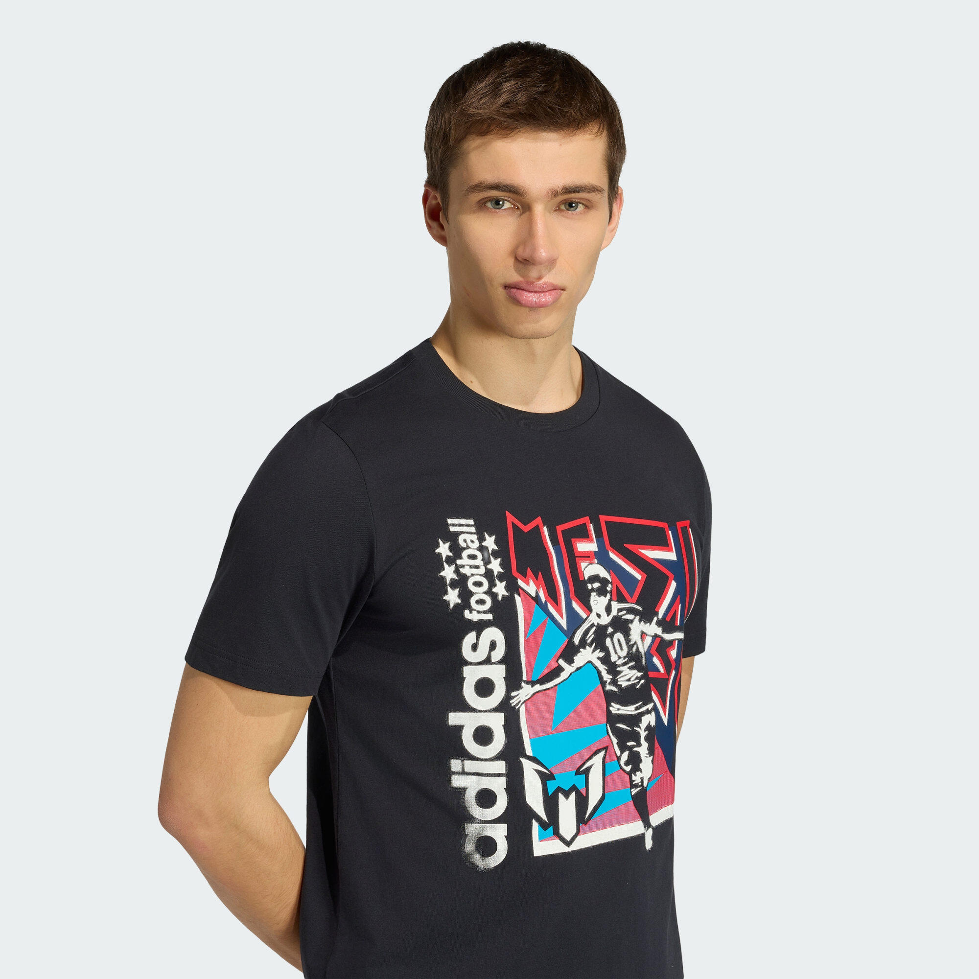 T-SHIRT CON GRAFICA DIVERTENTE MESSI 4/5