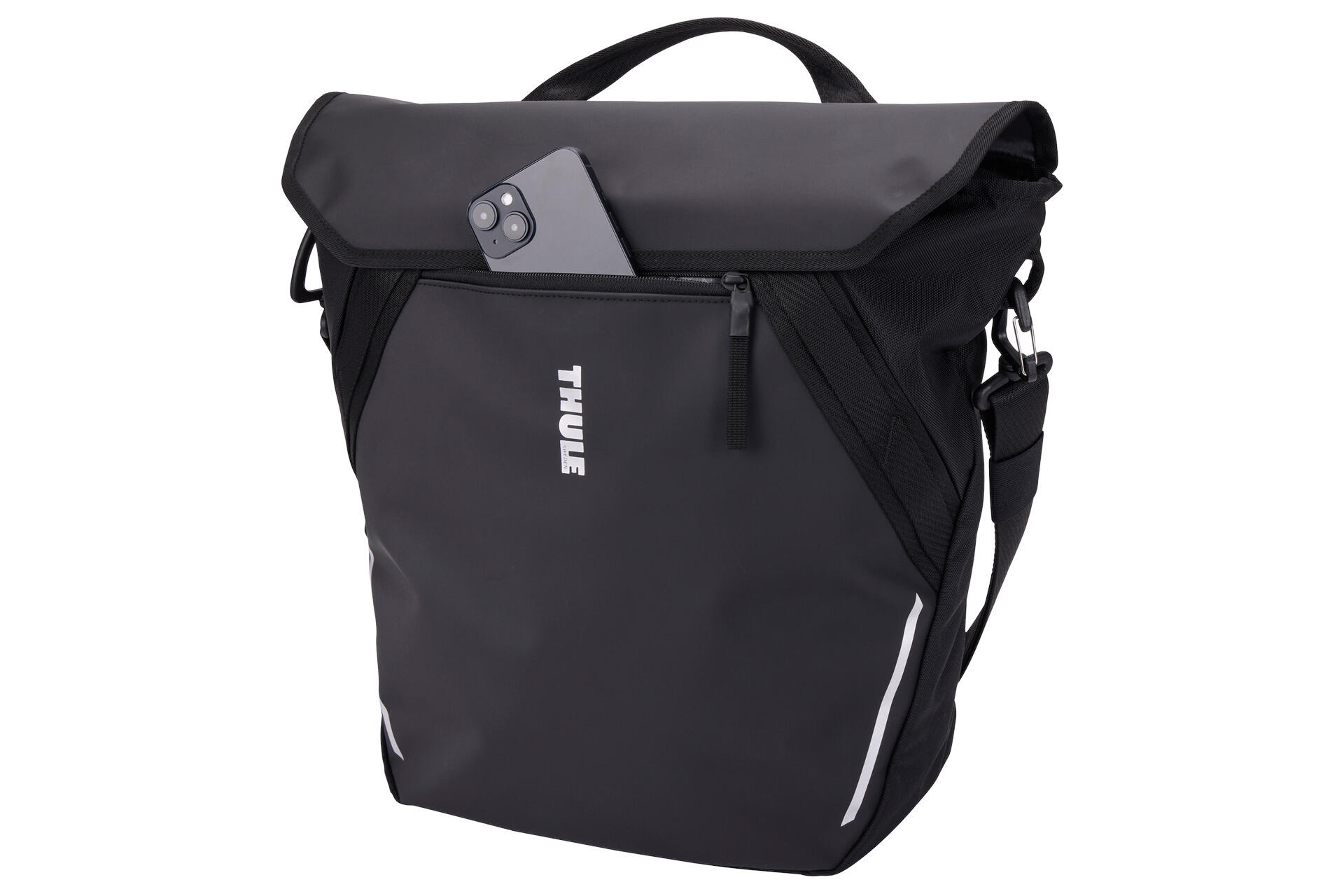 Fahrradtasche Chasm Courier Inlock, schwarz 5/6