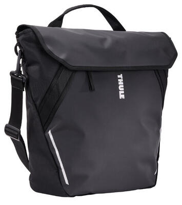 Fietstas chasm courier inlock, zwart