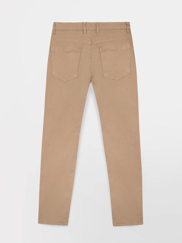 Pantalón Fluido Beige TBS FILAO para Hombre 4/4