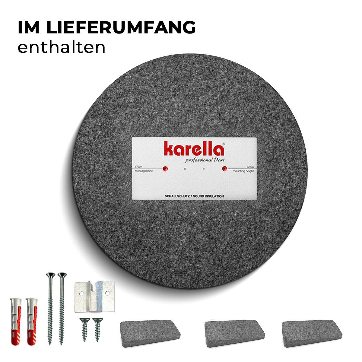 Karella Silencieux pour fléchettes Anthracite 4/6