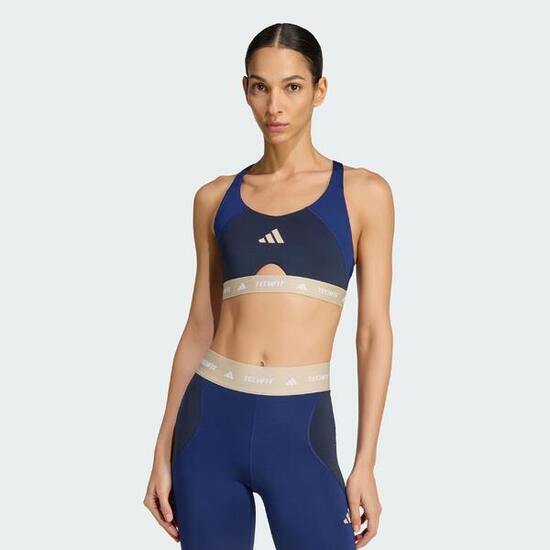 Brassière TECHFIT Workout Color Block Maintien moyen