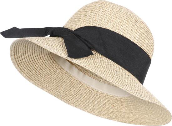 Chapeau femme à ruban et noeud