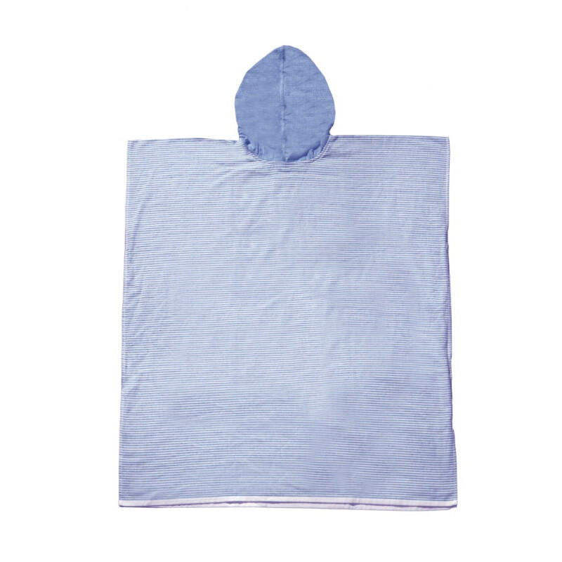 SURF PONCHO FÜR ERWACHSENE FEINE STREIFEN 2/3