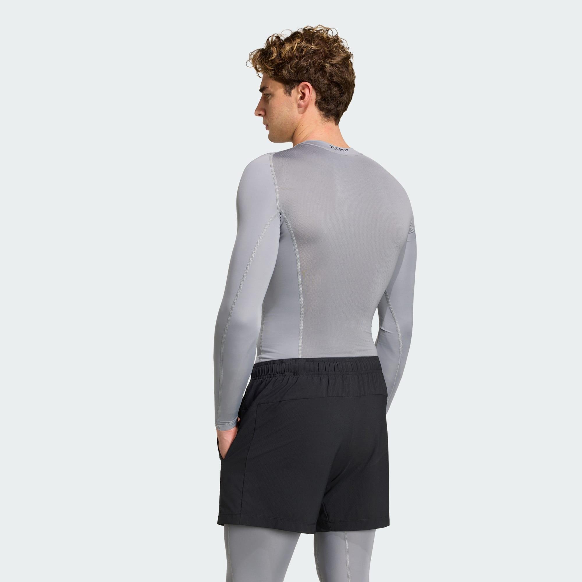 T-shirt de training manches longues compression TECHFIT 3/5