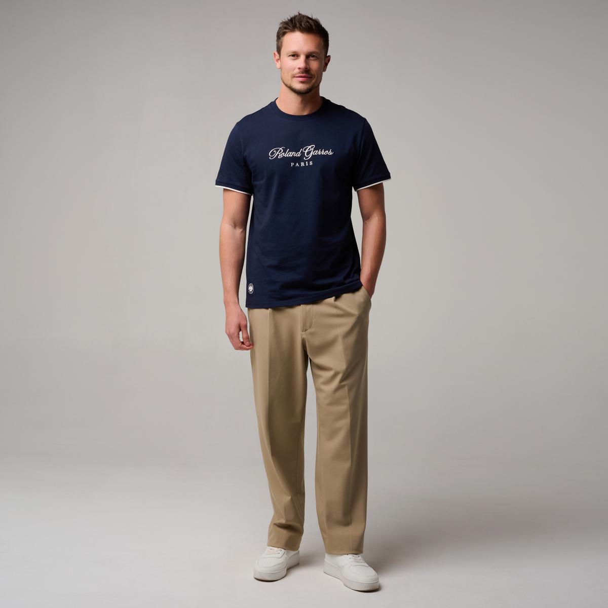 T-shirt Heritage homme Roland-Garros - Marine 3/5