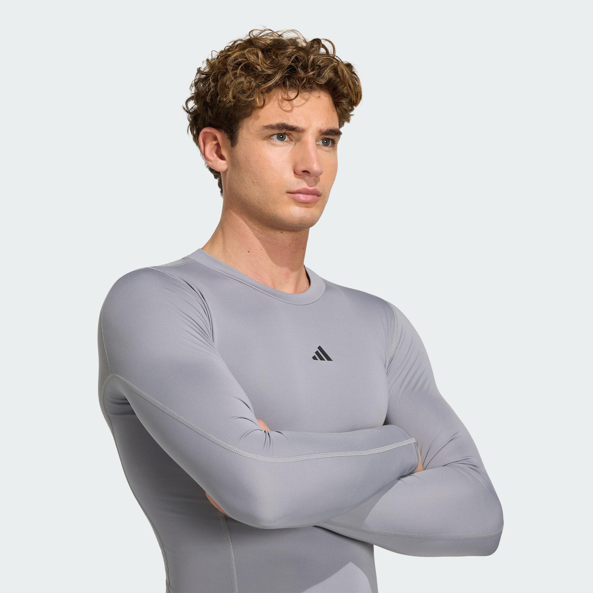 T-shirt de training manches longues compression TECHFIT 4/5