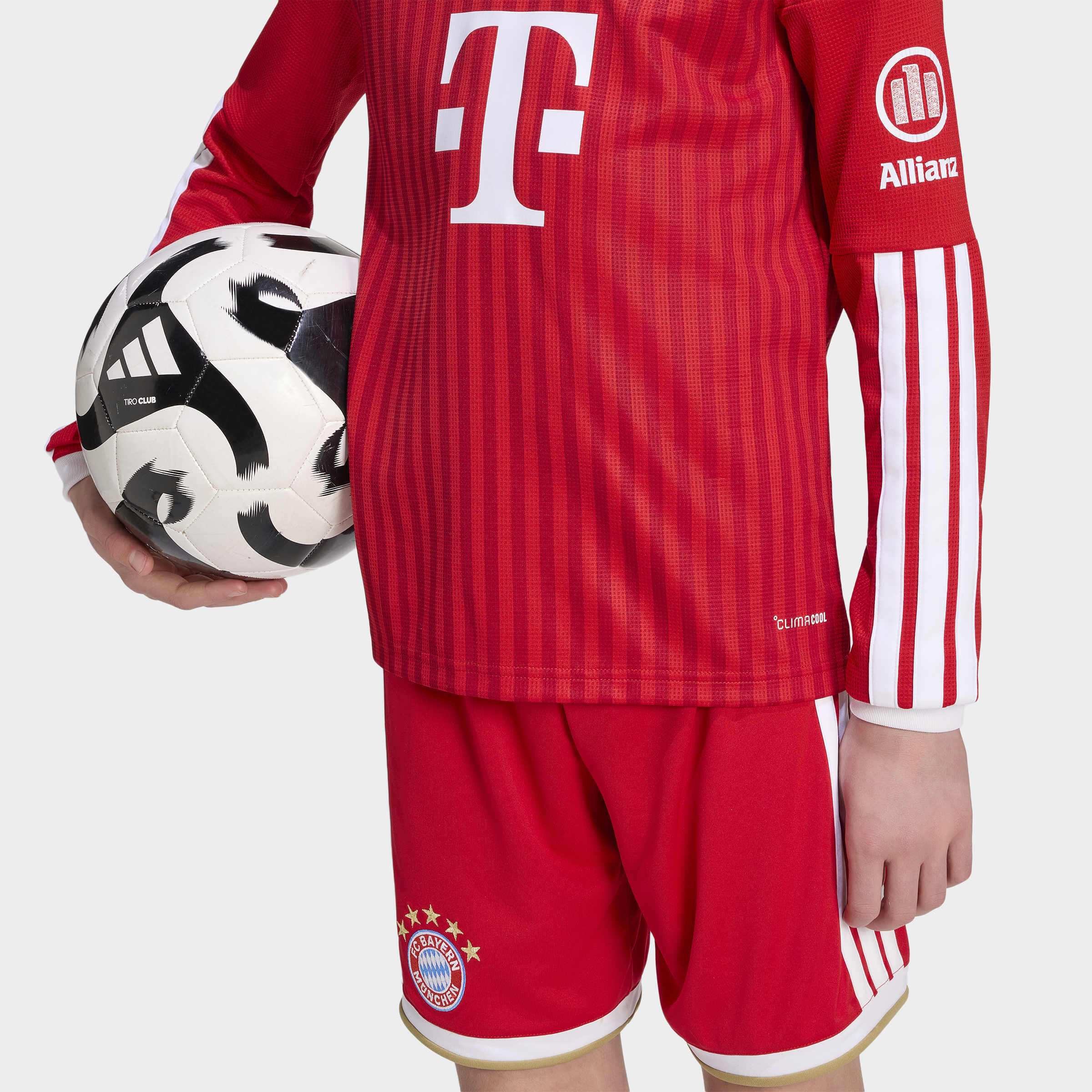 Maglia a maniche lunghe Home FC Bayern München 26/27 Kids 6/7