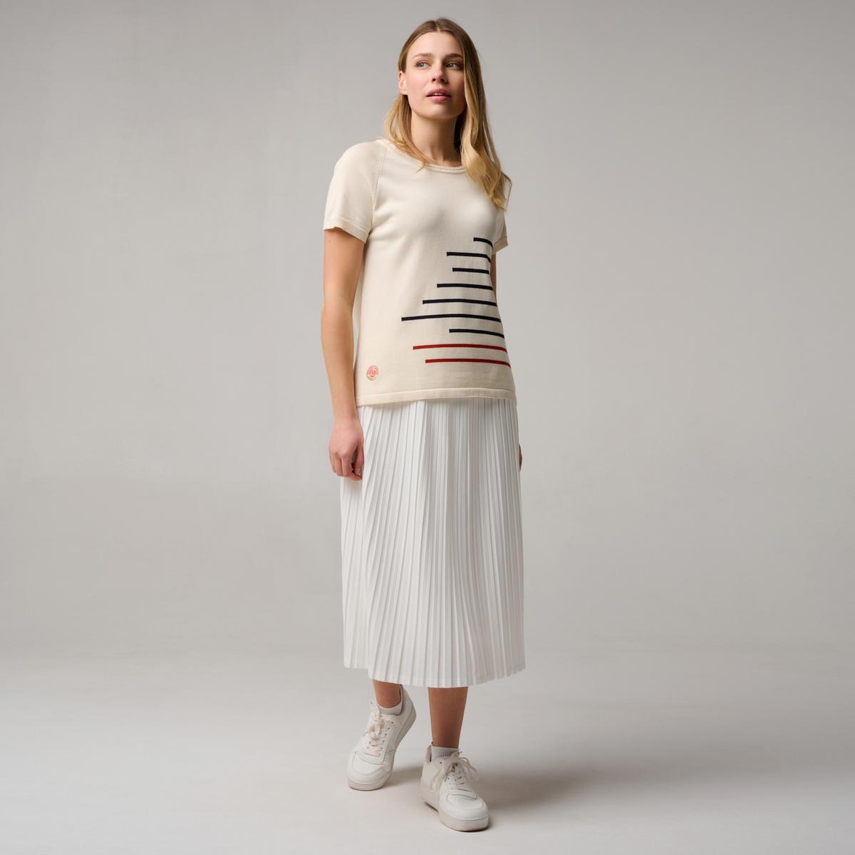 T-shirt Heritage femme Roland-Garros - Blanc 3/4