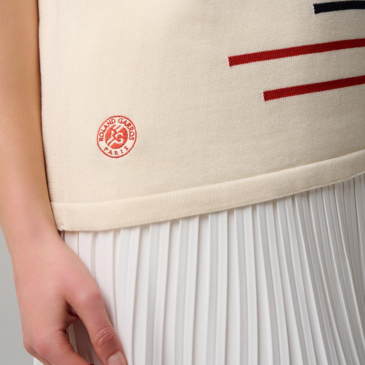 T-shirt Heritage femme Roland-Garros - Blanc 2/4