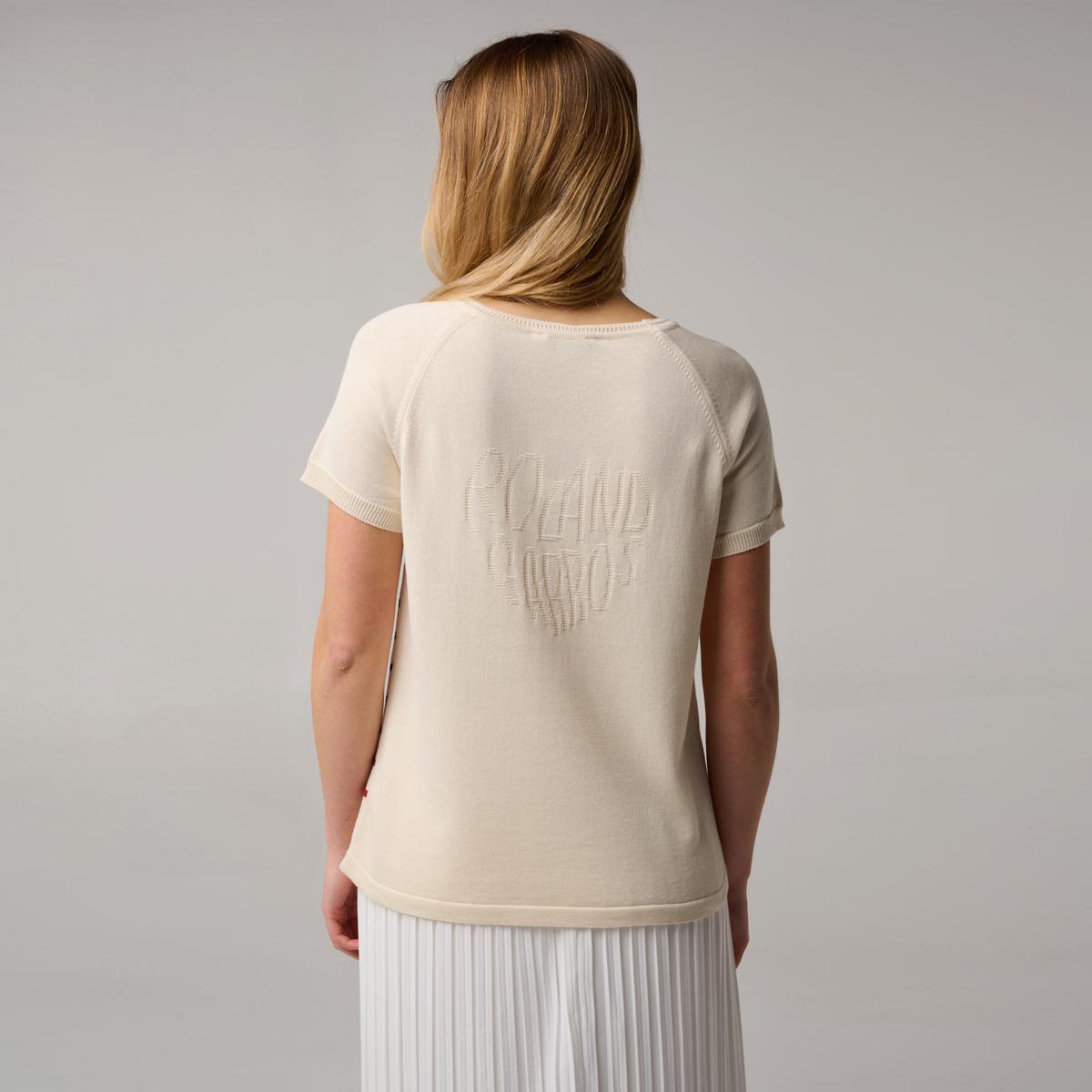 T-shirt Heritage femme Roland-Garros - Blanc 4/4