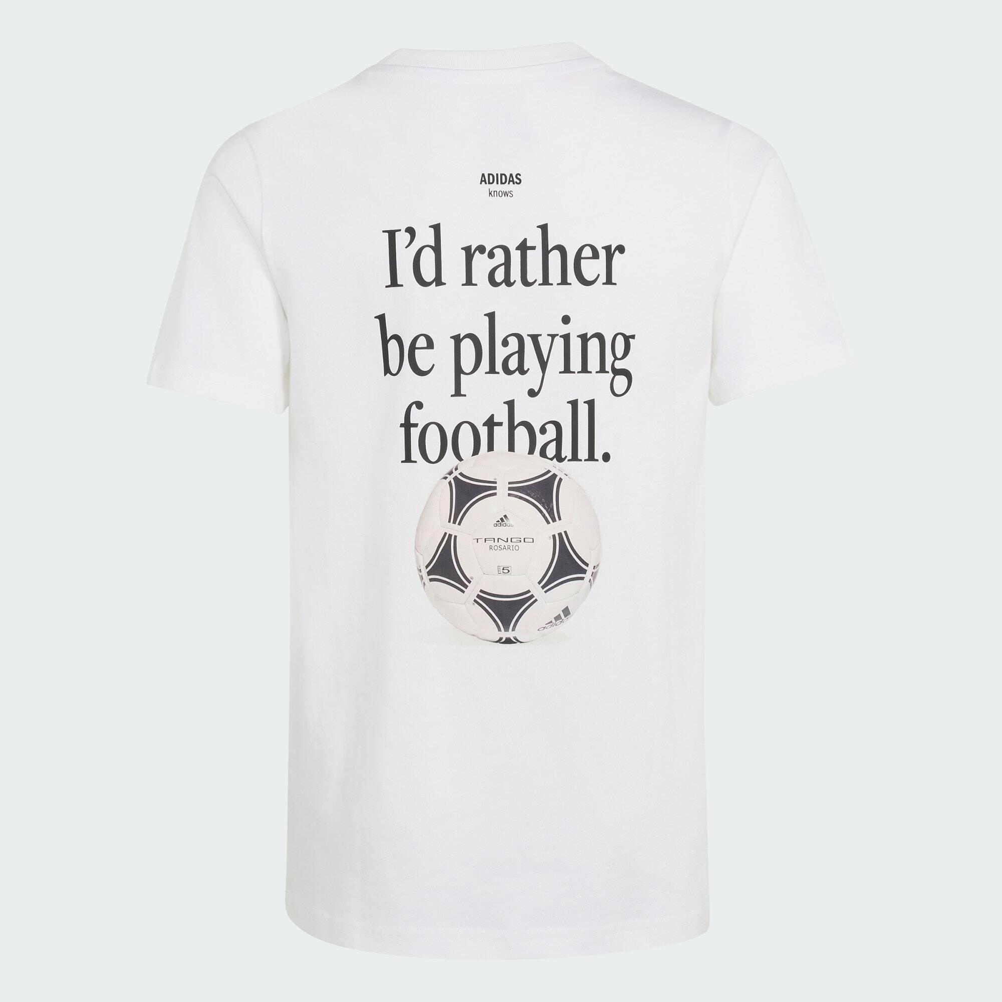 T-SHIRT GRAFICA FOOTBALL CATEGORY 4/5