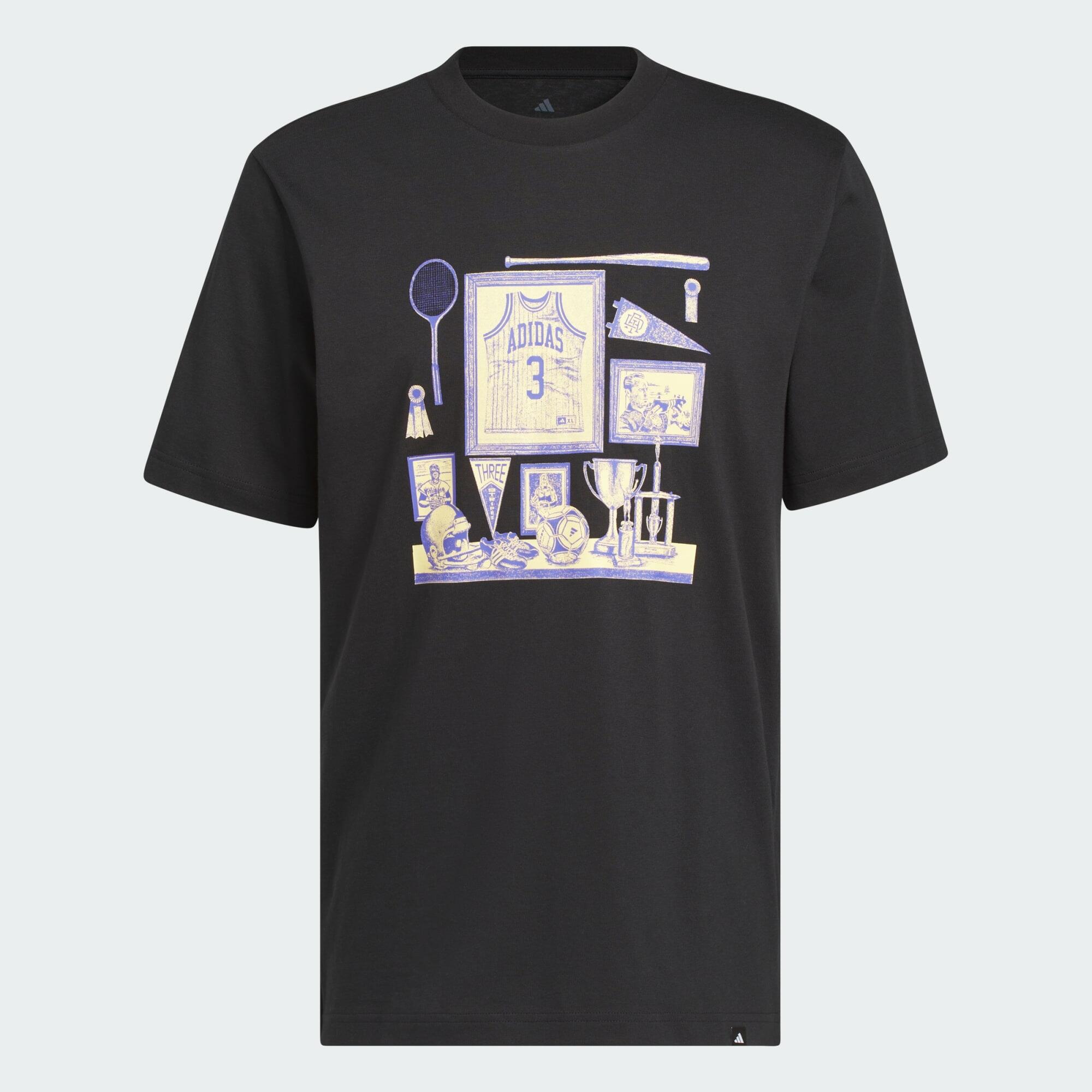 Sports Bar Memorabilia Graphic T-shirt 2/5