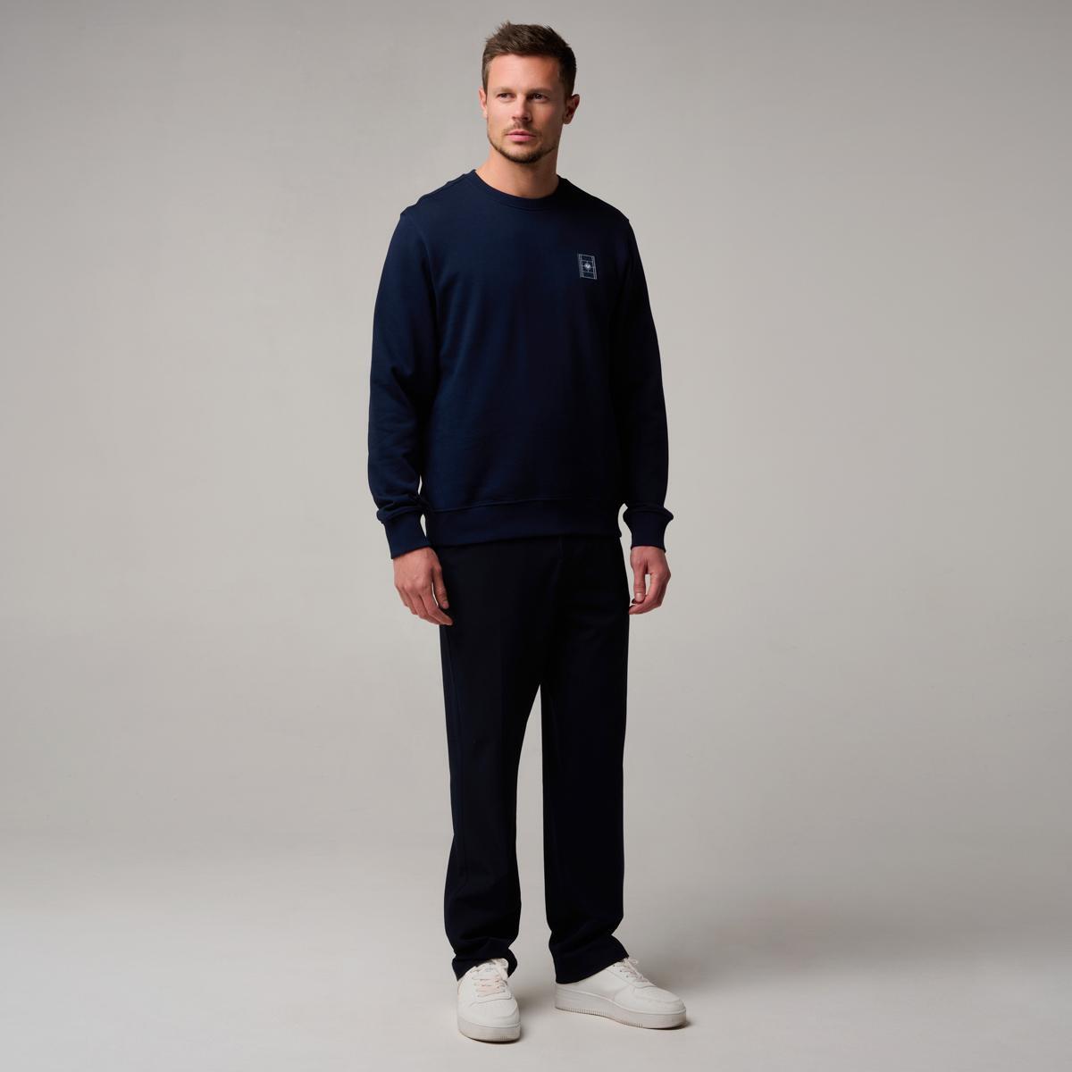 Sweat Logo court homme Roland-Garros - Marine 3/5