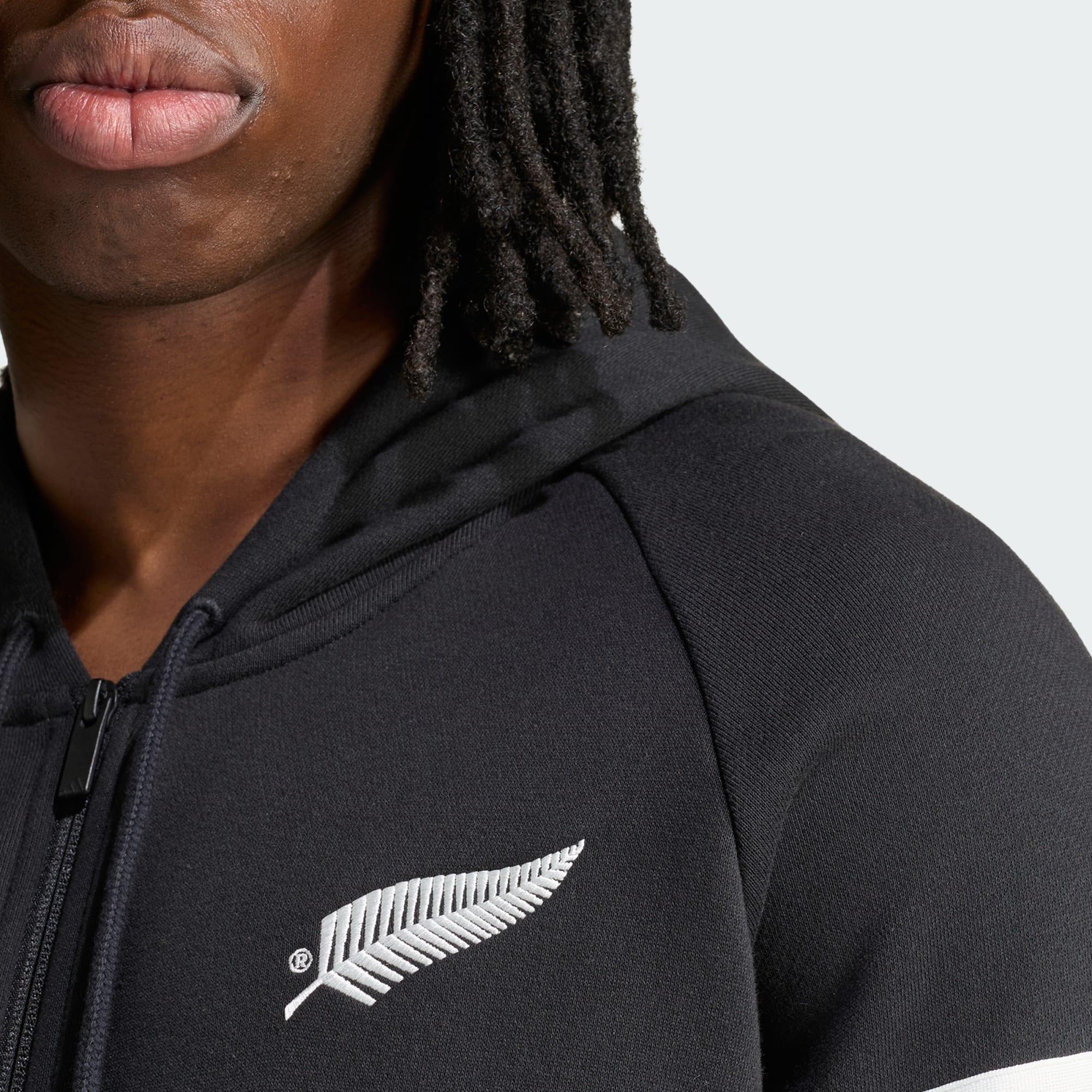 All Blacks Leisurewear Kapuzenjacke, durchgehender Reißverschluss 5/5