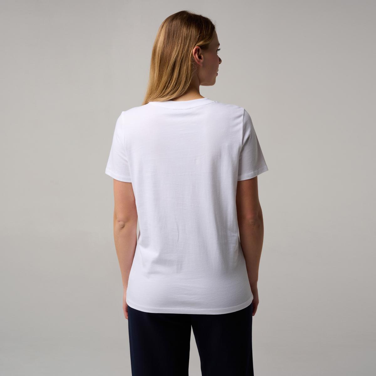 T-shirt Court Eiffel femme Roland-Garros - Blanc 4/5