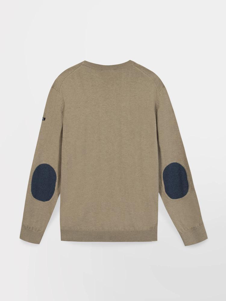 Maglione Beige da Uomo TBS Nocturne 4/4