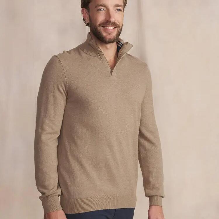 Men's Beige TBS MALIK Jumper