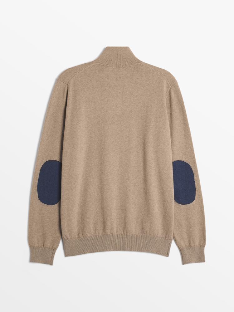 Pullover Beige Uomo TBS Malik 4/4