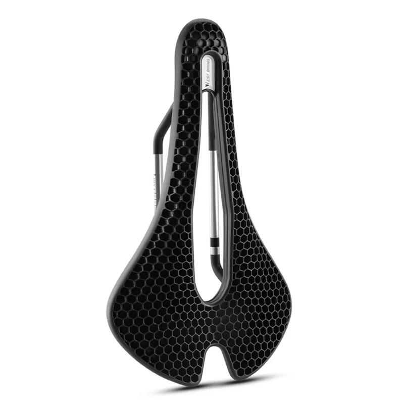 Fiets zadel MTB schokbestendig en ademend 2/6