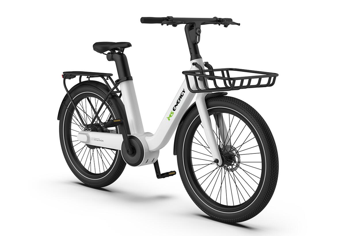 MS ENERGY - E-Bike Citybike - c102 weiss 2/6