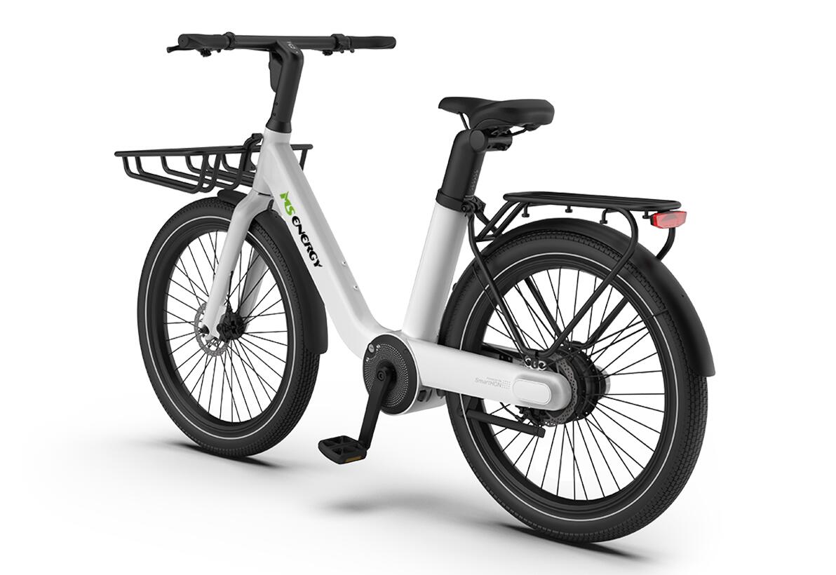 MS ENERGY - E-Bike Citybike - c102 weiss 5/6