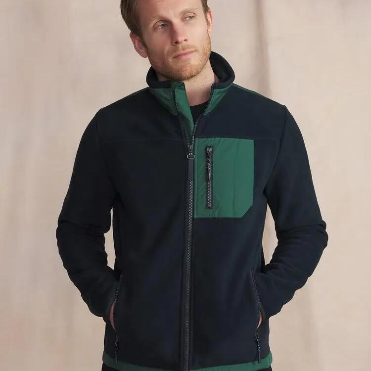 Men's Navy Jacket TBS CADEN