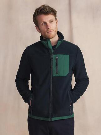 Sweat zippé Homme - CADENZIP Beige