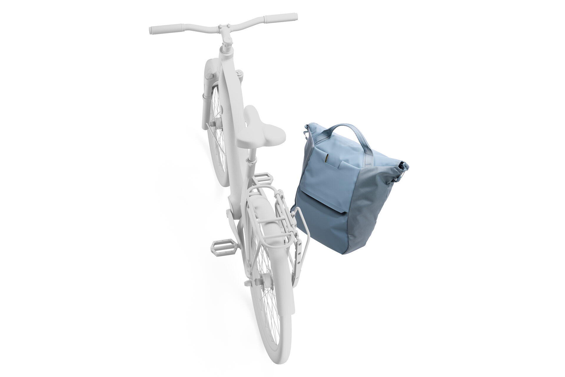 Sacoche de vélo Chasm Courier Inlock, bleu moyen 4/6