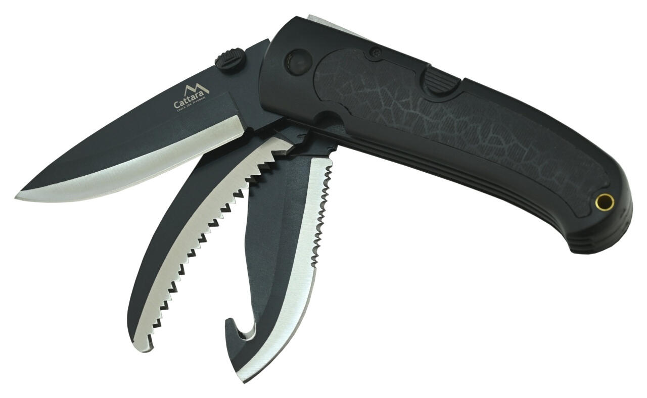Briceag multifunctional Cattara Forester 3 in 1, husa inclusa