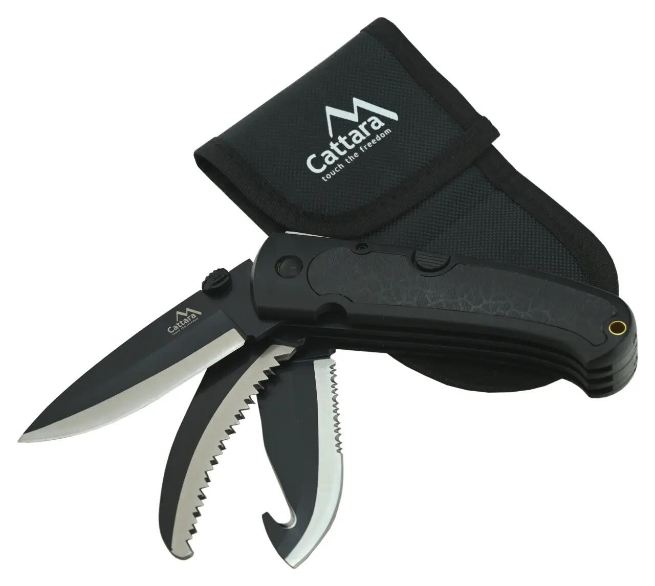 Scut multifunkcyjny Cattara Forester 3 w 1, etui w zestawie 2/8