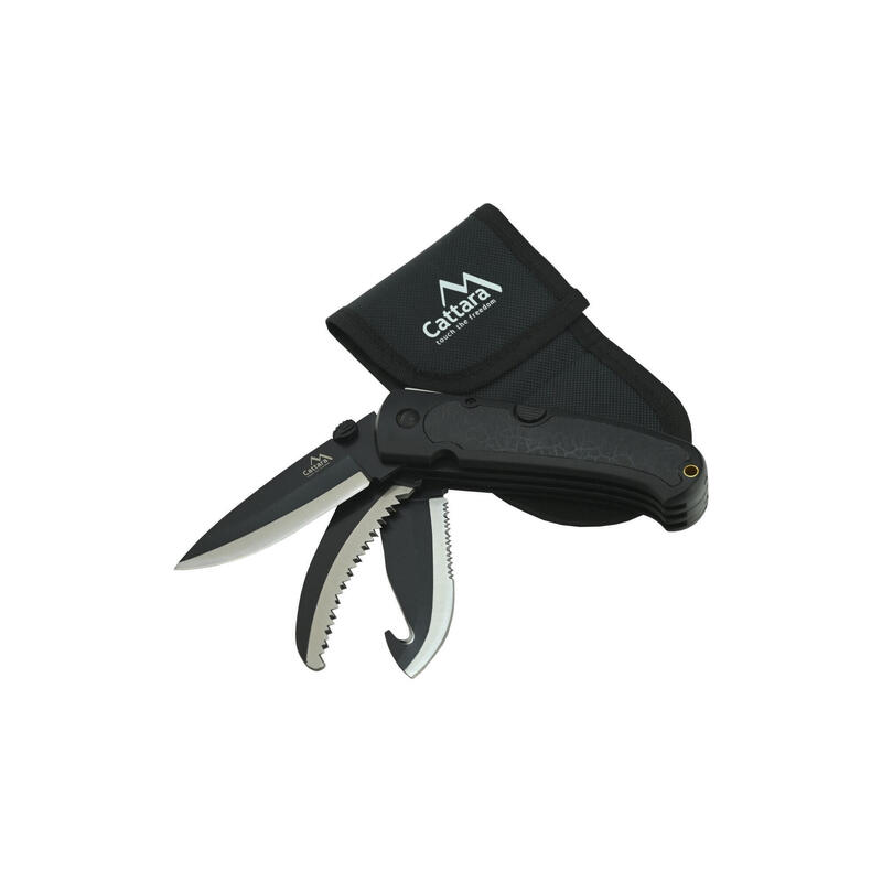 Briceag multifunctional Cattara Forester 3 in 1, husa inclusa