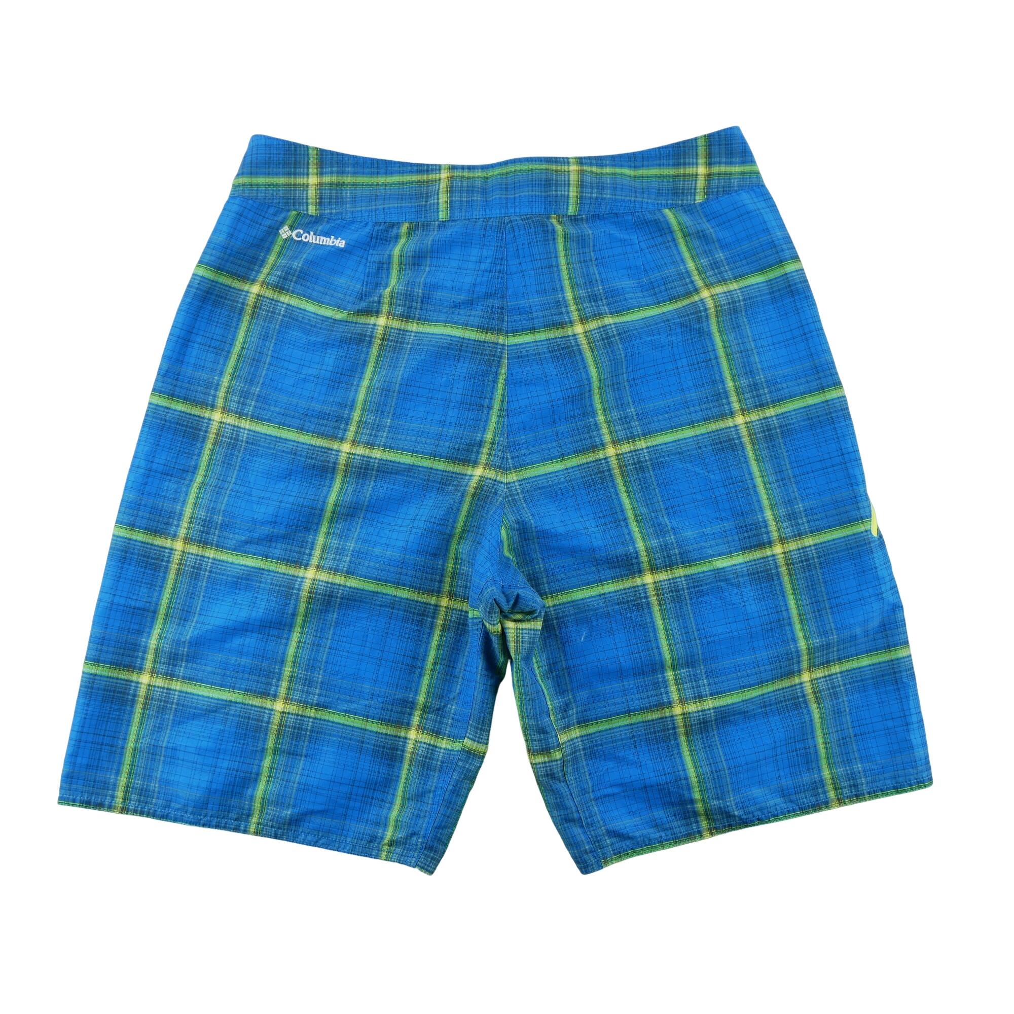 Seconde vie - Short de bain Homme  Omni-Shield Bleu - Bon état 2/7