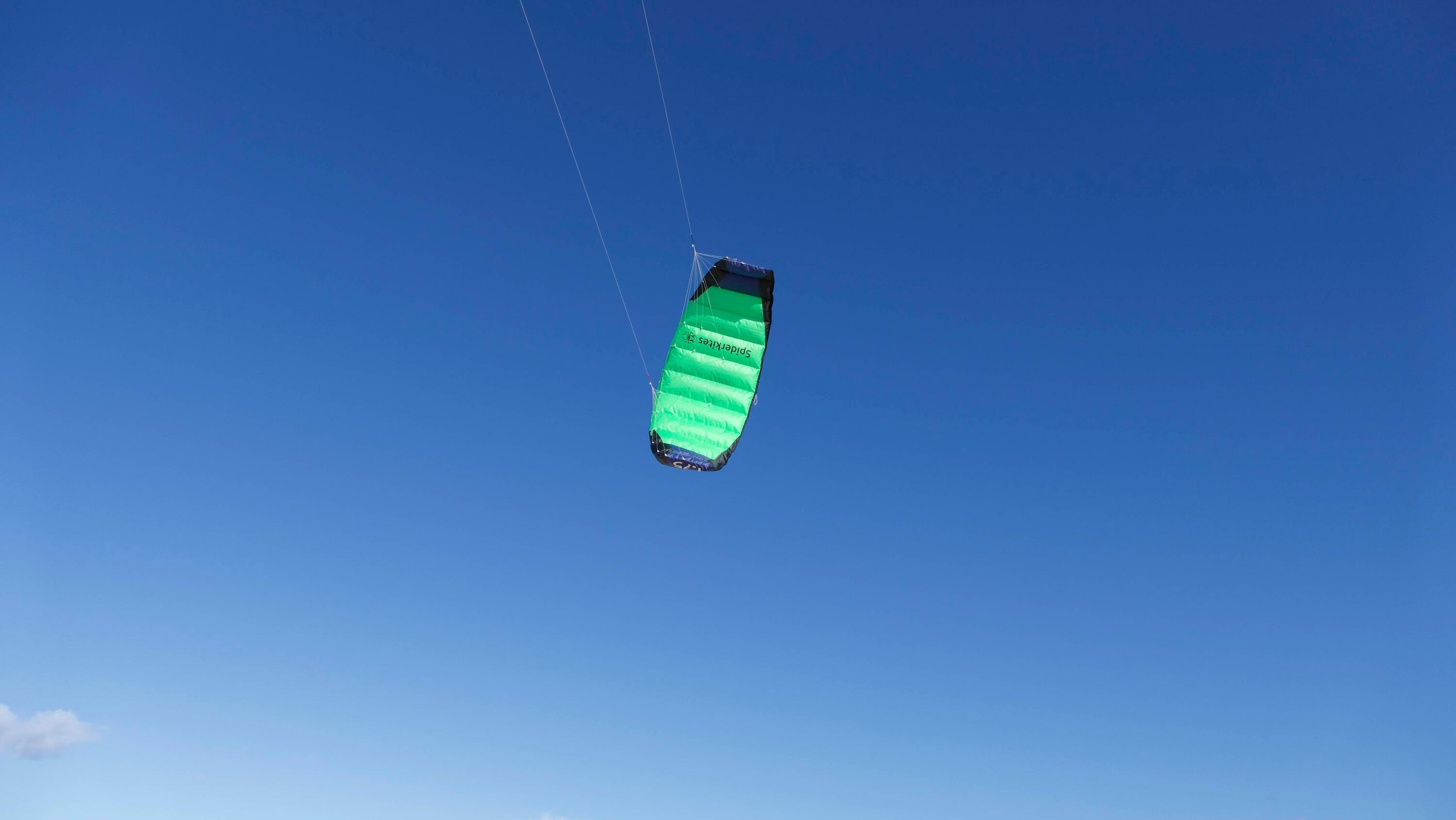 Lenkmatten Spiderkites Amigo DC 1.75 + bar 10056 Grün 175 x 61 cm 6/7