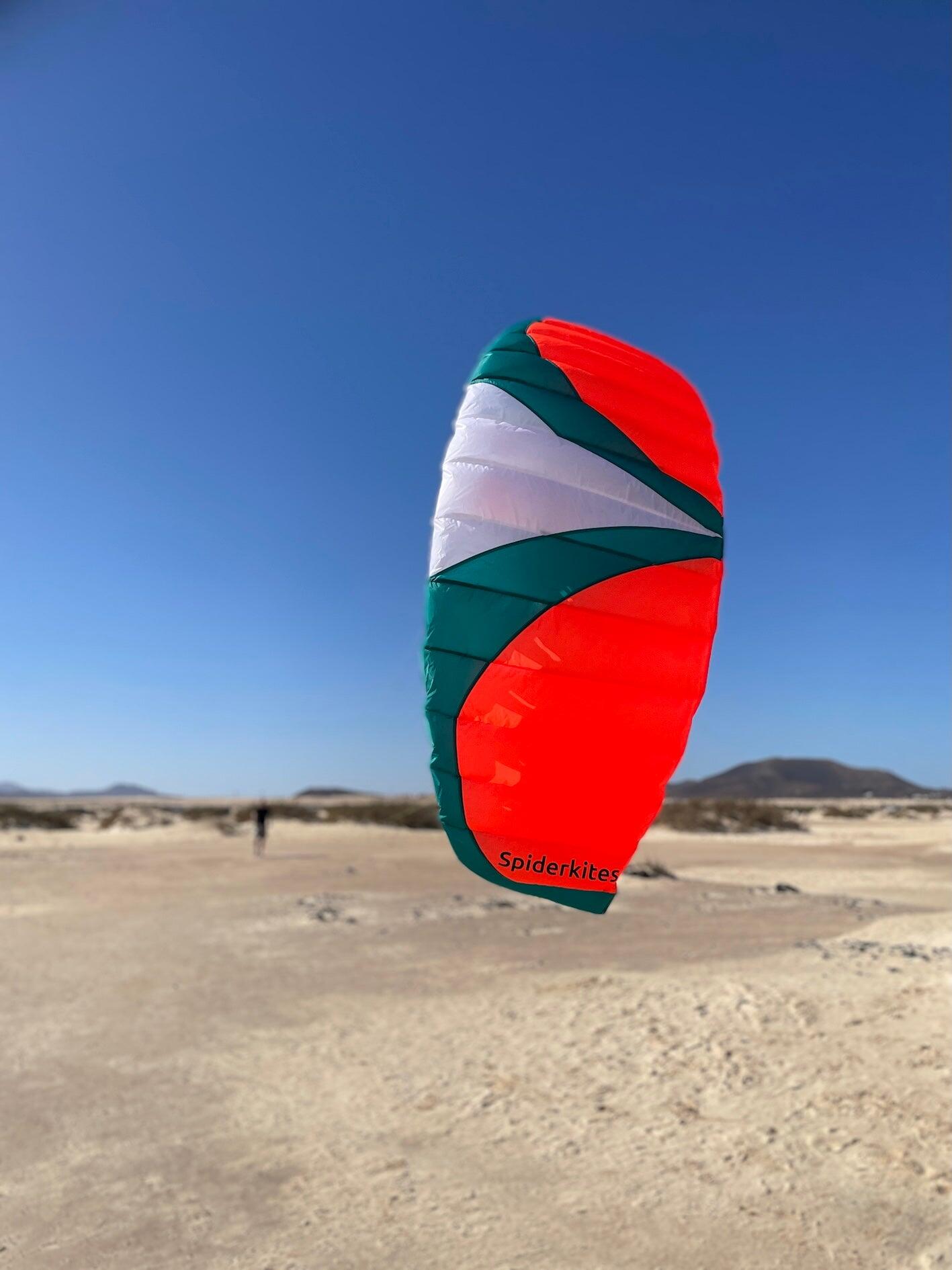 Lenkmatten Spiderkites Wasabi 2.0 10620 Orange 200 x 66 cm 6/6