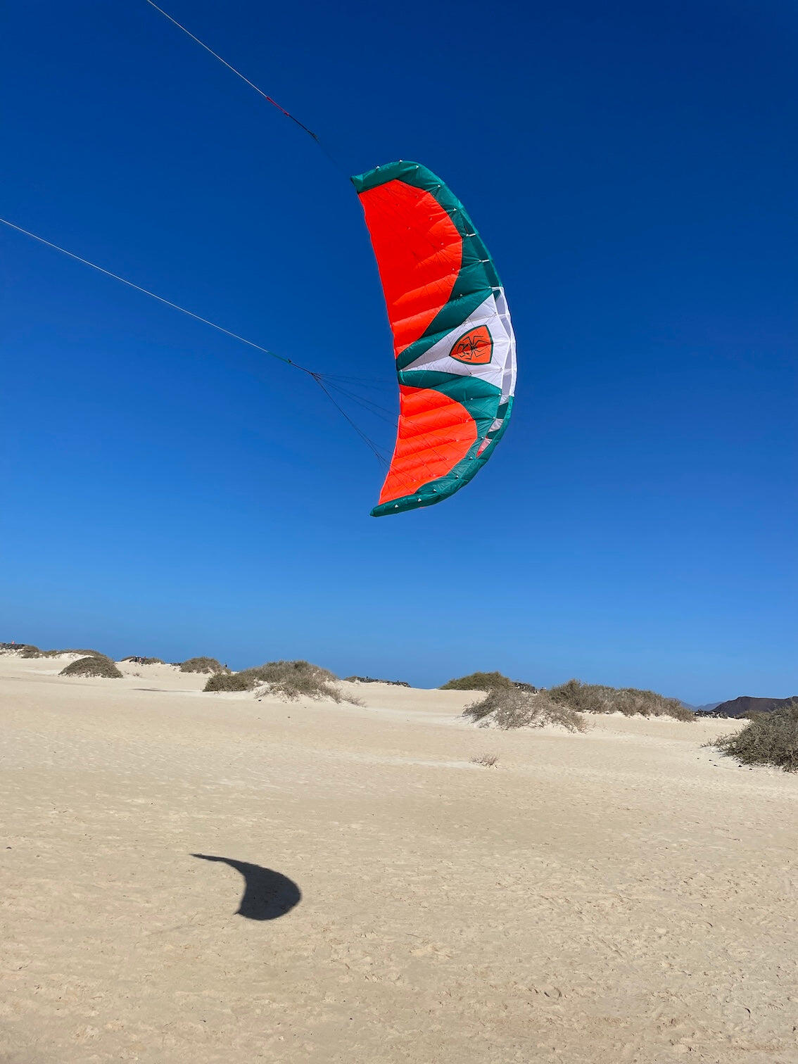 Lenkmatten Spiderkites Wasabi 2.0 10620 Orange 200 x 66 cm 5/6