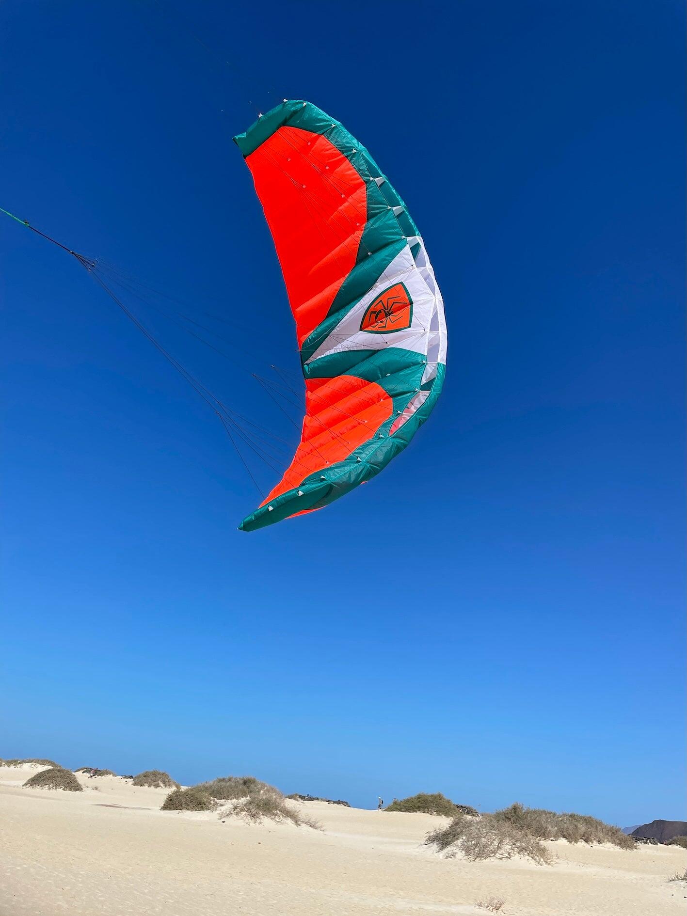 Lenkmatten Spiderkites Wasabi 2.0 10620 Orange 200 x 66 cm 4/6