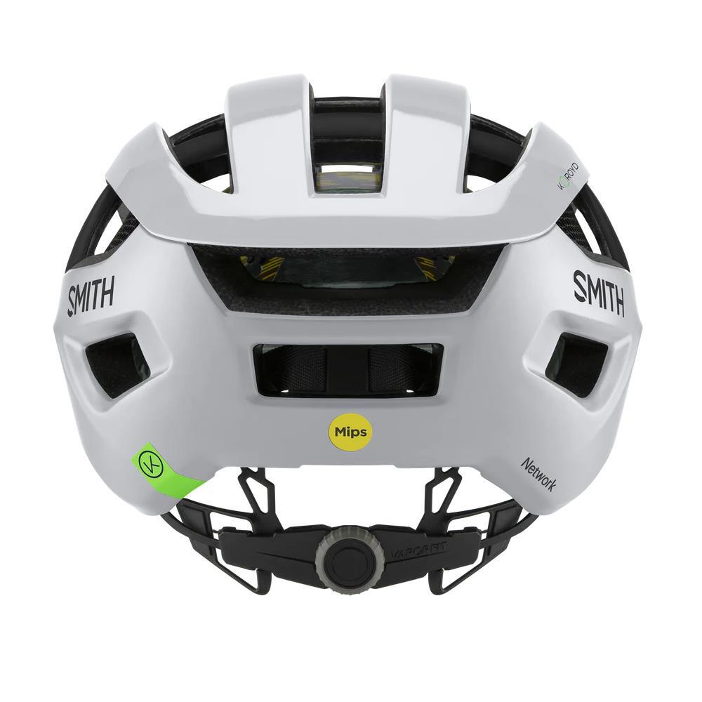 Smith White Unisex Network Mips Road Bike Helmet - Large 3/6