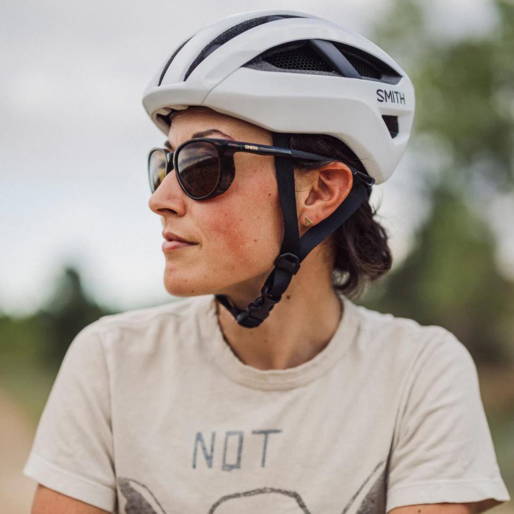 Smith White Unisex Network Mips Road Bike Helmet - Large 4/6